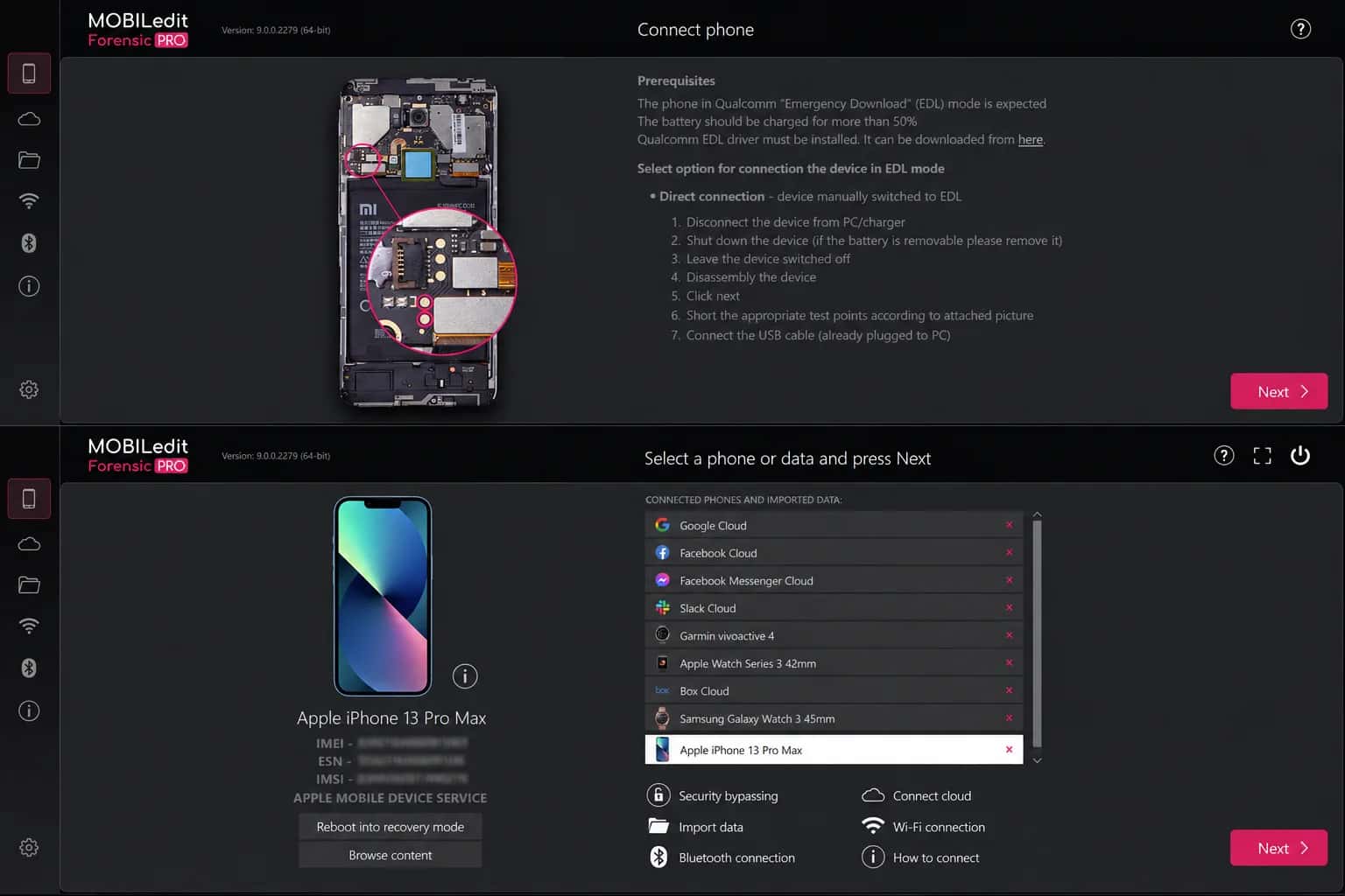 MOBILedit Forensic
