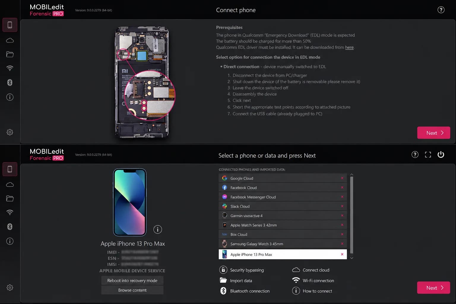 MOBILedit Forensic