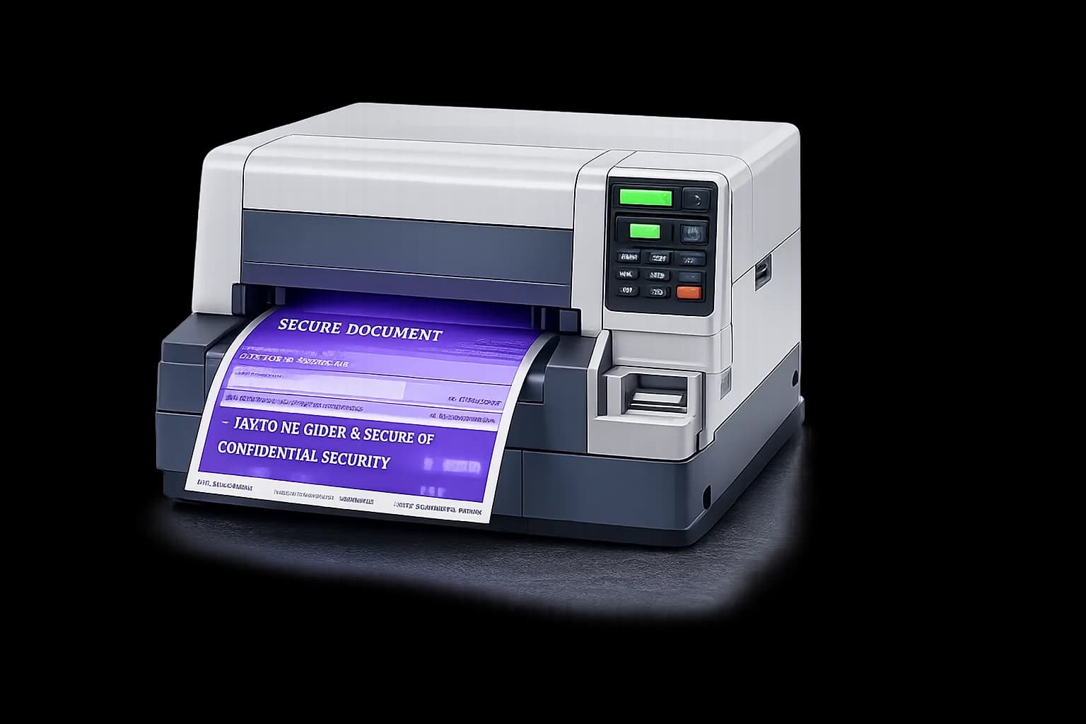 Security/Secure UV Printer