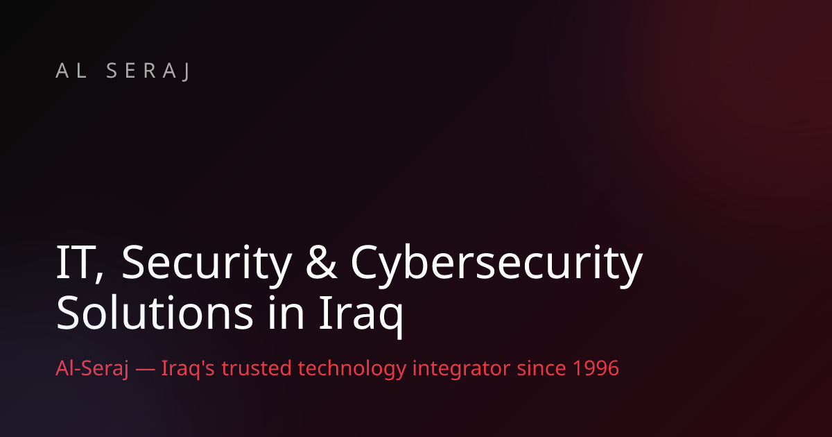 Powering Secure Digital Innovation in Iraq Since 1996